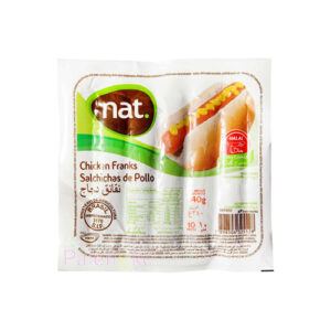Chicken Franks / Sausages (Nat) 340gm – Halal (Product of Brazil)