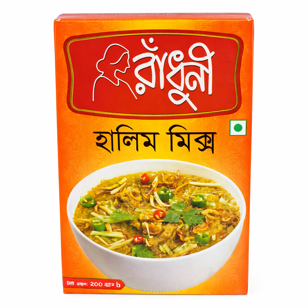 Radhuni Halim Mix 200g – Traditional Bangladeshi Style Halim Masala