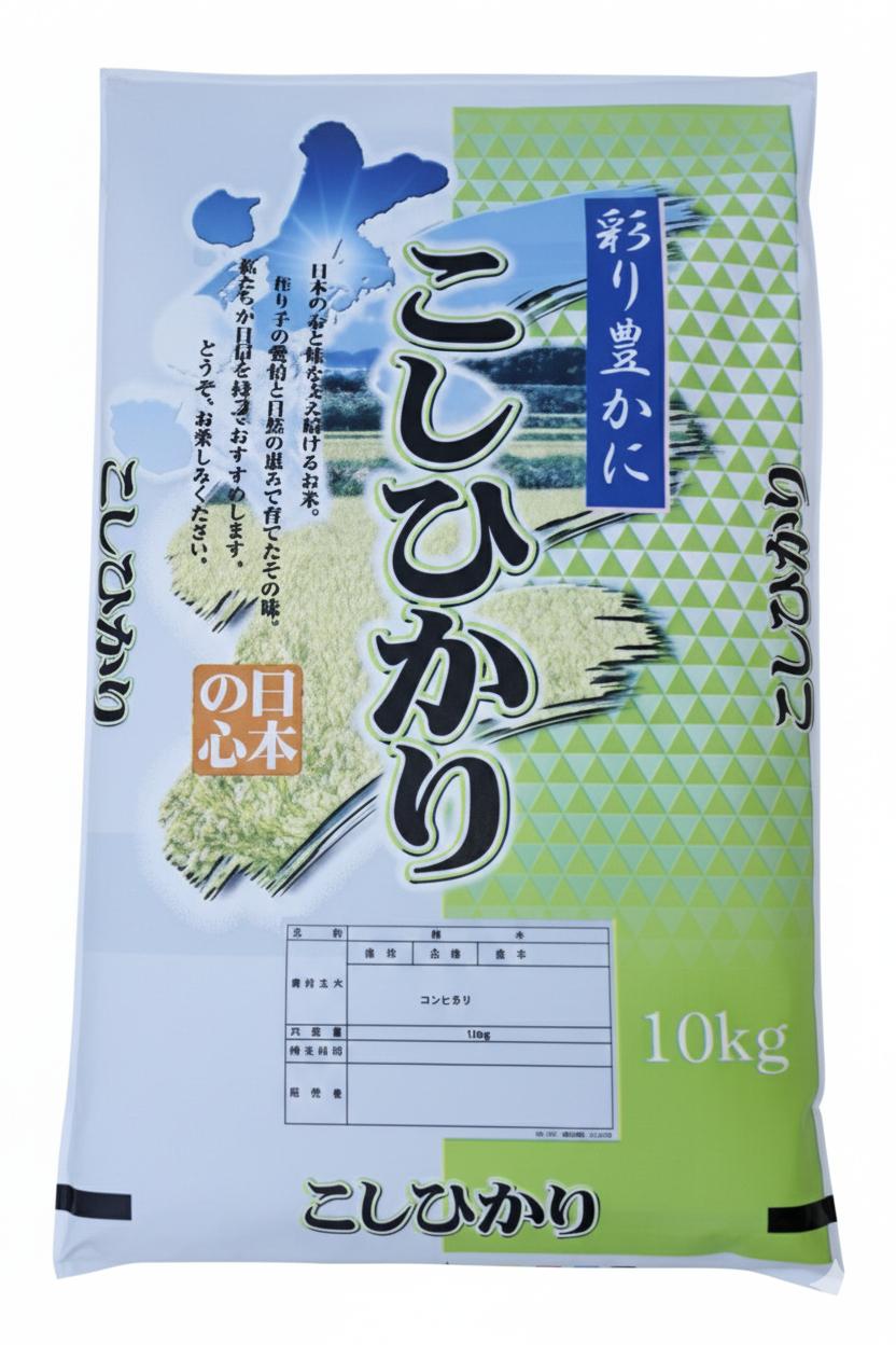 Japanese rice Koshihikari
