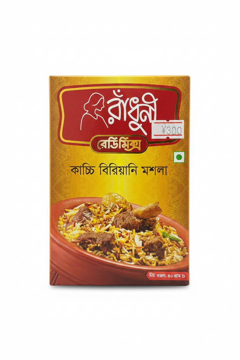 Radhuni Kacchi Biriyani Masala