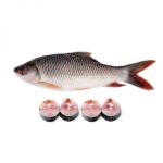 Ruhi (Rohu) Fish Cleaned – Frozen 800 gm