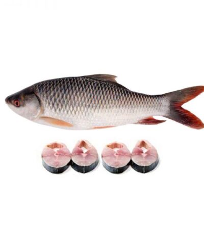 Ruhi (Rohu) Fish Cleaned – Frozen 800 gm