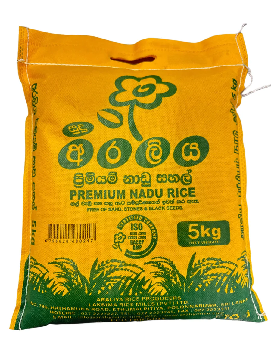 PREMIUM NADU RICE 5Kg By ARALIYA