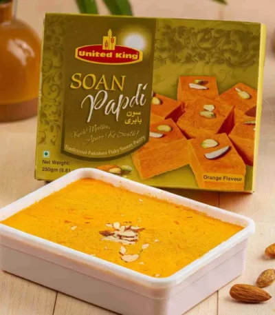 Soan Papdi Orange Flavour Sweet