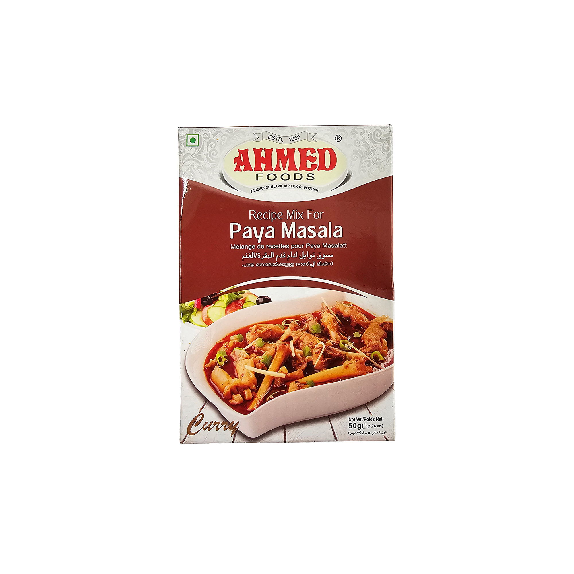AHMED FOODS Paya Masala Recipe Mix (50g) AHMED FOODS Paya Masala Recipe Mix (50g)