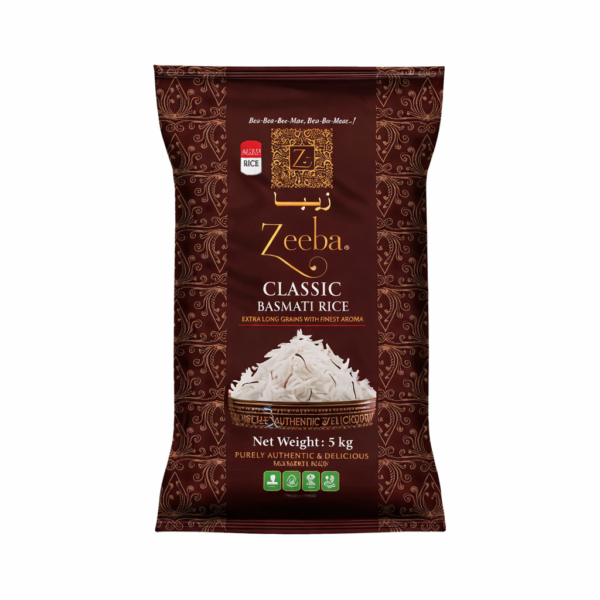 Zeeba Classic Basmati Rice 5kg