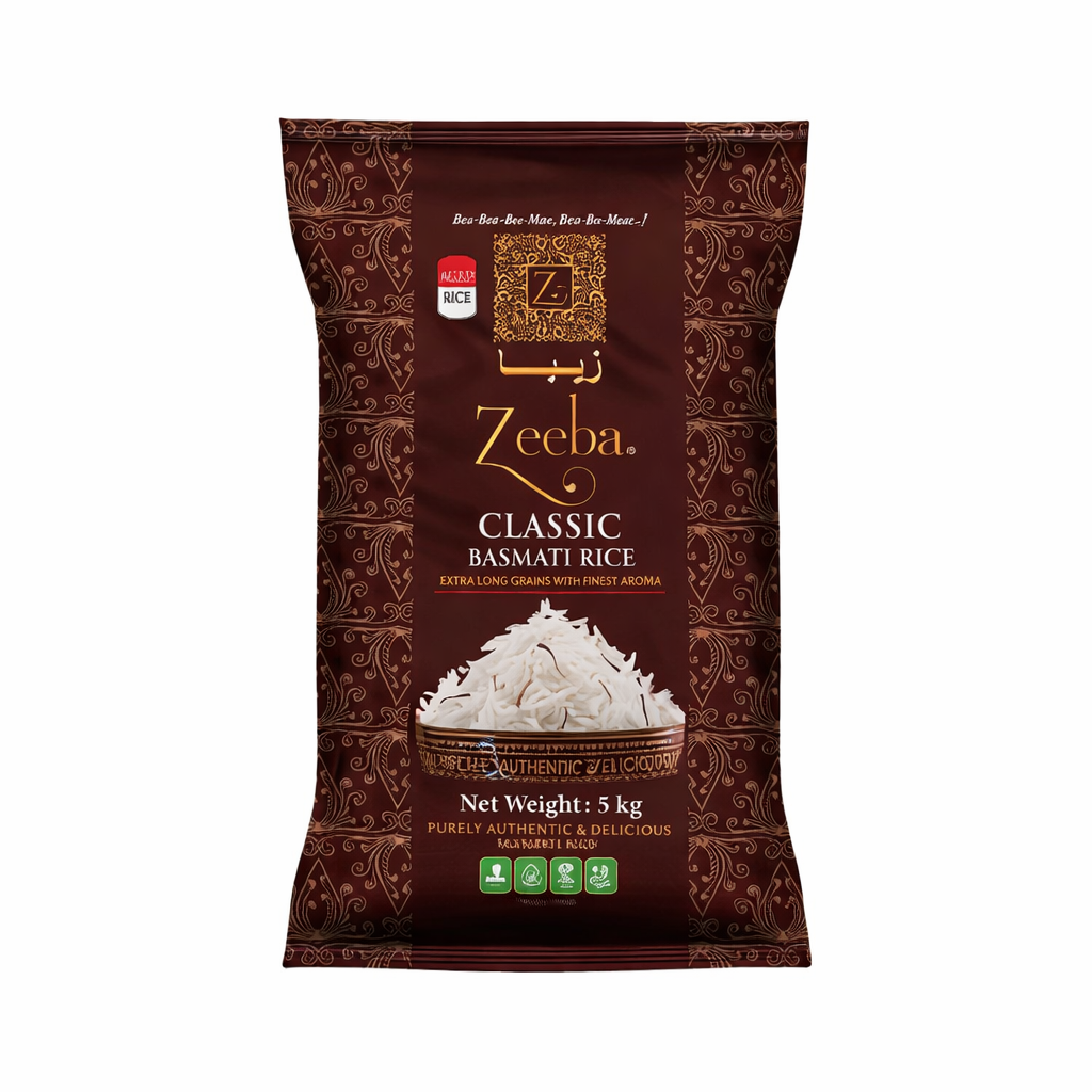 Zeeba Classic Basmati Rice 5kg