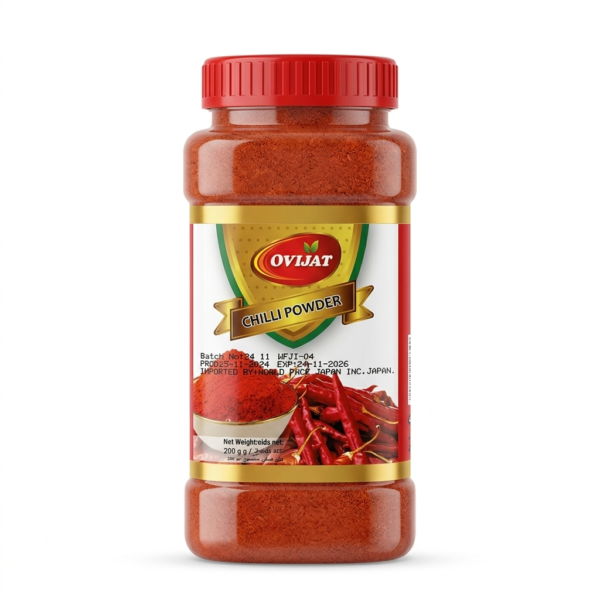 OVIJAT Chilli Powder 200g – Premium Quality Red Chili Spice