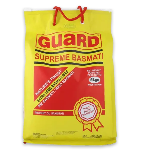 Basmati Rice 5kg (Guard) – Premium Aromatic Long Grain Rice